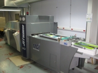 2012, MGI JET VARNISH 2D DIGITAL INK JET SPOT UV COATER (8514)